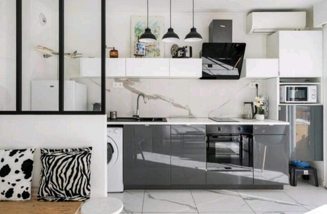 Design Loft Studio Climatise Parking Et Piscine Vallauris Exterior photo